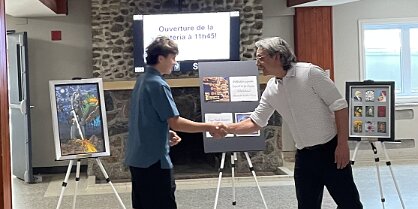 Vernissage arts plastiques